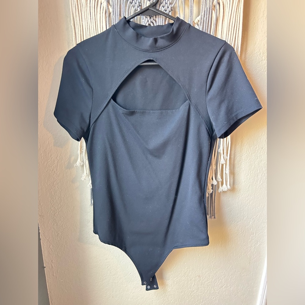 Abercrombie & Fitch Black Bodysuit